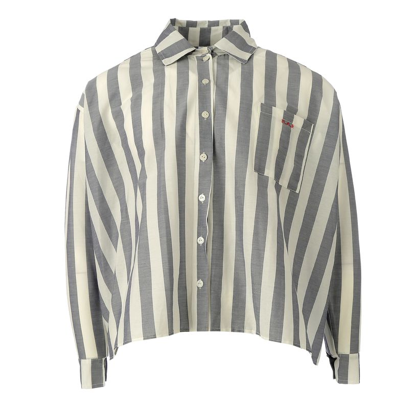 Camisa-Le-Solei-d-ete-Listrada-Cinza-e-Branca