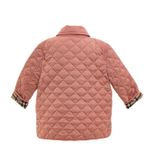 Casaco-Burberry-Infantil-Metalasse-Nylon-Rosa