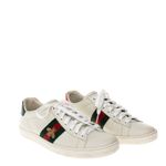 Tenis-Gucci-Ace-Branco-Faixa-Web-Bordado-Abelha