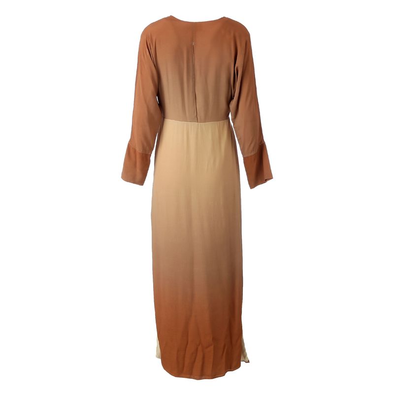Vestido-Cris-Barros-Marrom-Degrade