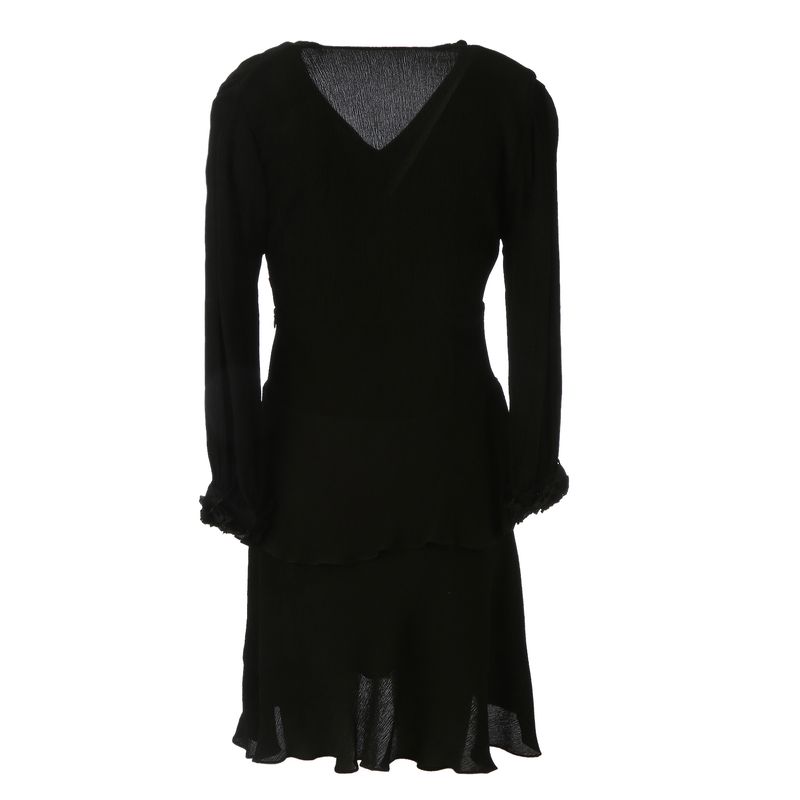 Vestido-Cris-Barros-Viscose-Preto-