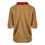 Blusa-Dries-Van-Noten-Marrom-e-Laranja