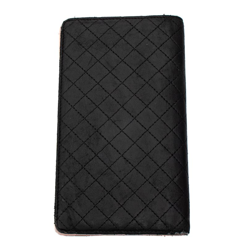 Carteira-Chanel-Longa-Dobravel-Preta