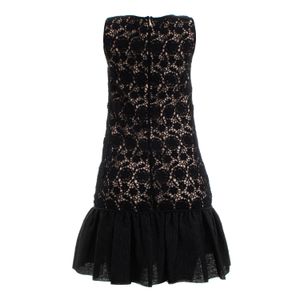 Vestido Red Valentino Renda Preto