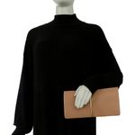Clutch-Nina-Ricci-Couro-Bege
