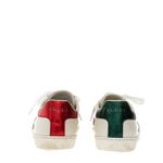 Tenis-Gucci-Ace-Branco-Faixa-Web-Bordado-Abelha