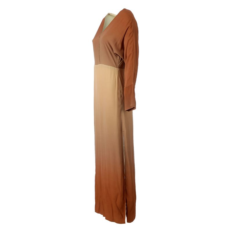 Vestido-Cris-Barros-Marrom-Degrade