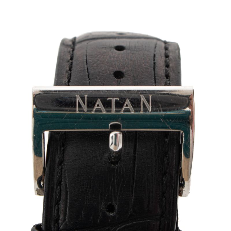 Relogio-Natan-Aco-e-Couro-Preto