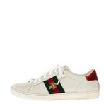 Tenis-Gucci-Ace-Branco-Faixa-Web-Bordado-Abelha