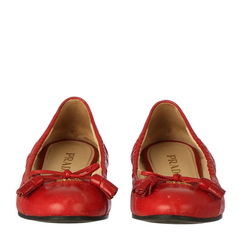 Sapatilha-Prada-Couro-Vermelho