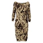 Vestido-Blumarine-Marrom-e-Pedraria