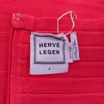 Vestido-Herve-Leger-Longo-Magenta
