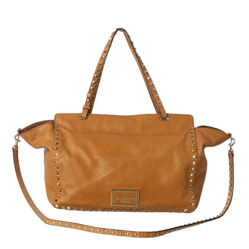 Bolsa-Valentino-Garavani-Rockstud-Caramelo