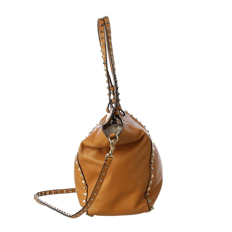 Bolsa-Valentino-Garavani-Rockstud-Caramelo