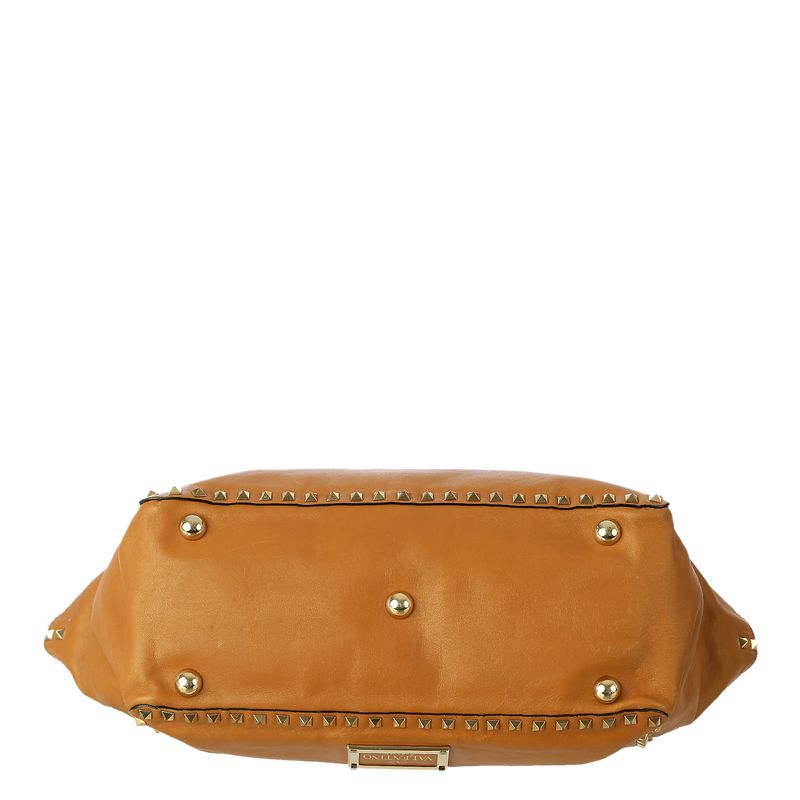 Bolsa-Valentino-Garavani-Rockstud-Caramelo