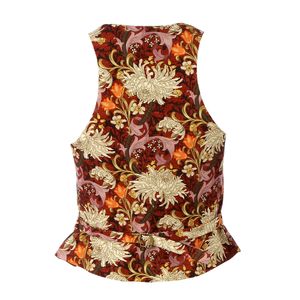 Colete Paula Raia Estampa Floral