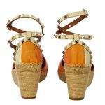 Espadrille-Valentino-Garavani-Couro-Laranja