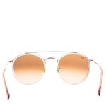 Oculos-Ray-Ban-Round-Marrom
