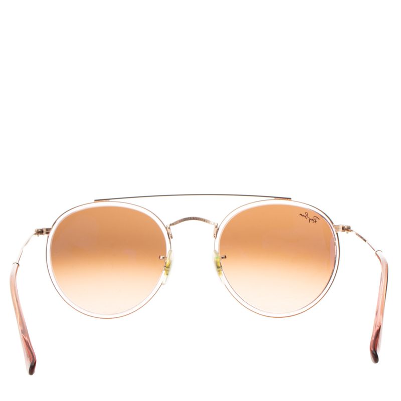 Oculos-Ray-Ban-Round-Marrom