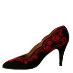 Sapato-Gianni-Versace-Preto-e-Vermelho