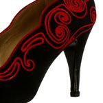 Sapato-Gianni-Versace-Preto-e-Vermelho