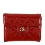 Carteira-Chanel-Small-Zip-Pocket-Vermelha