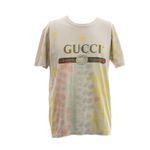 Camiseta-Gucci-Logo-Tie-Dye-Bege
