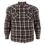 Camisa-7-For-All-Mankind-Xadrez-Azul-e-Rosa