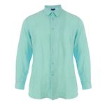 Camisa-Vilebrequin-Linho-Azul-Claro