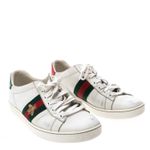 Tenis-Gucci-Ace-Bordado-Abelha-Branco