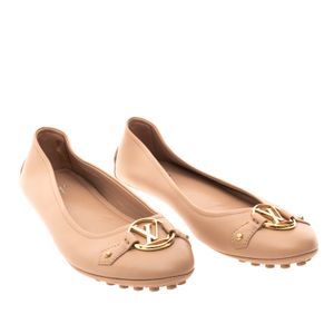 Sapatilha Louis Vuitton Couro Bege