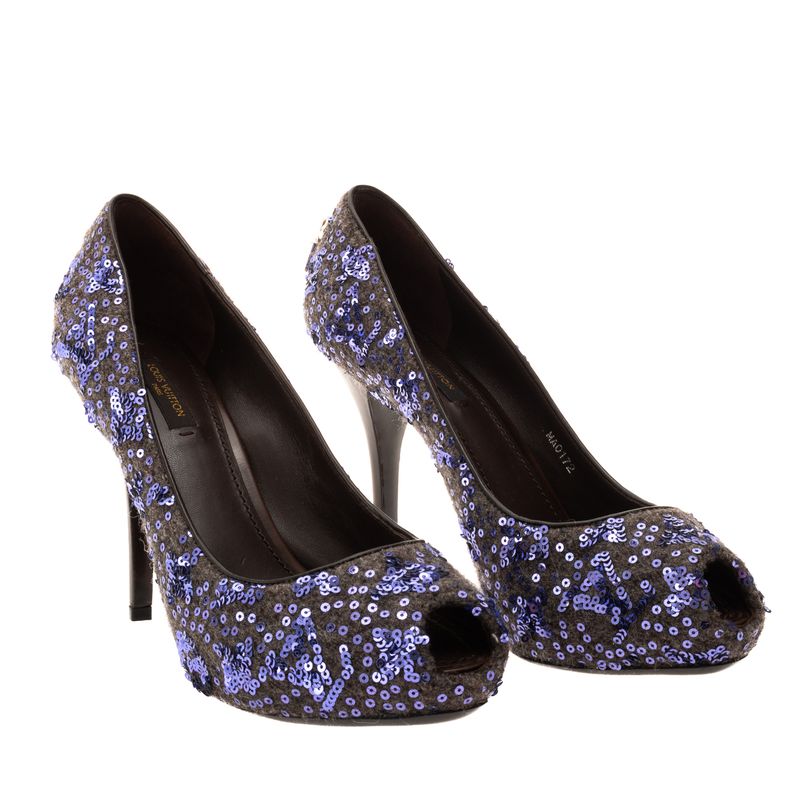 Peep-Toe-Louis-Vuitton-Oh-Really-Paetes-Roxos-
