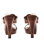 Sandalia-Gucci-Couro-e-Madeira-Marrom