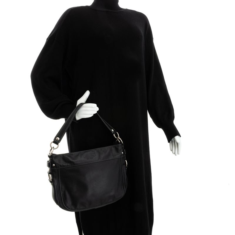 Bolsa-Coach-Prateada-e-Preta