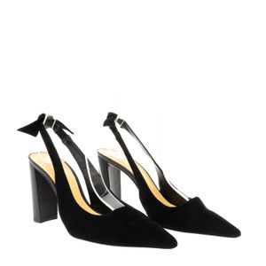 Scarpin Alexandre Birman Slingback Clarita Veludo Preto