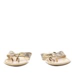 Rasteira-Louis-Vuitton-Couro-Damier-Creme
