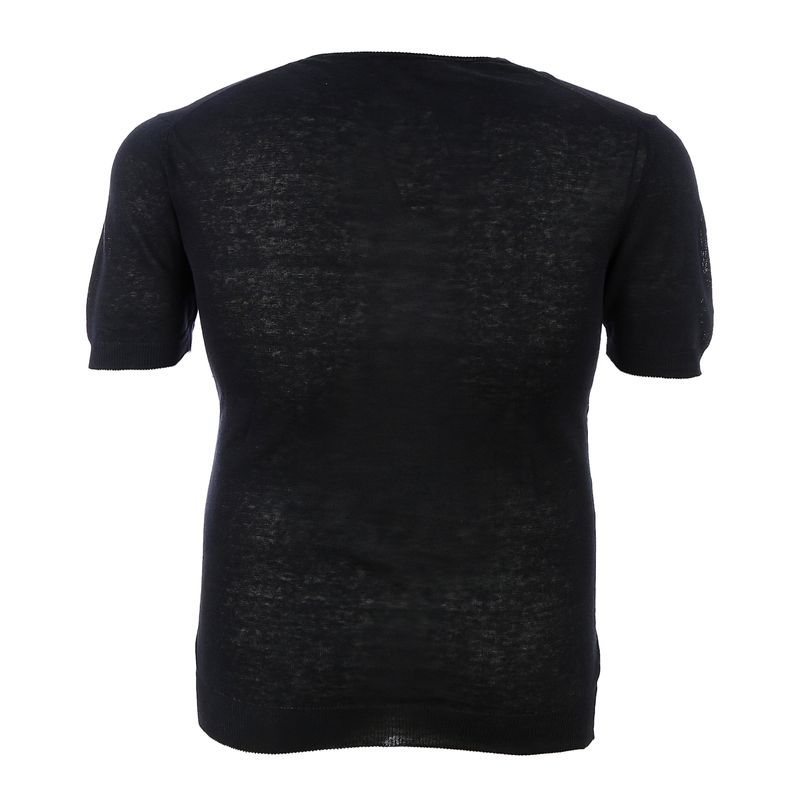 Camiseta-100--Capri-Gola-V-Linho-Azul-Marinho