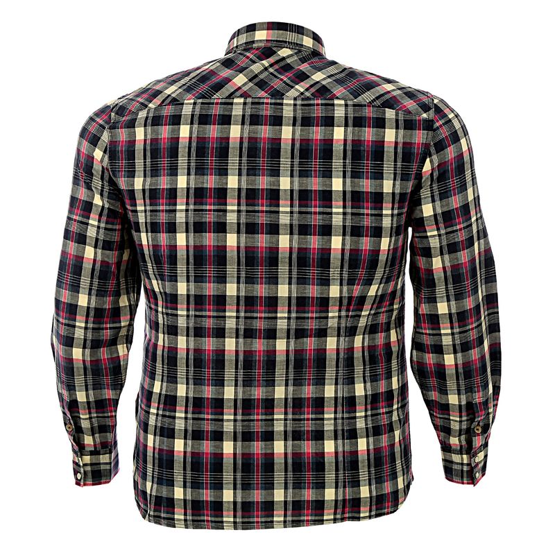 Camisa-7-For-All-Mankind-Xadrez-Azul-e-Rosa