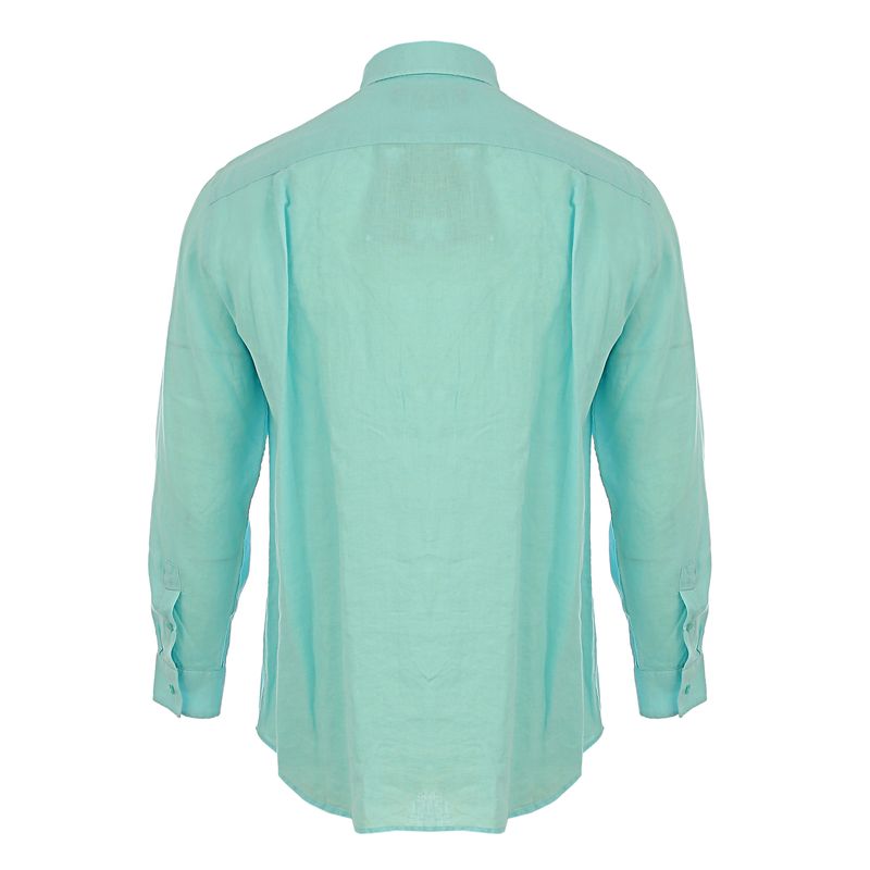 Camisa-Vilebrequin-Linho-Azul-Claro