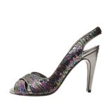 Sandalia-Louis-Vuitton-Paetes-Salto-Prateado-