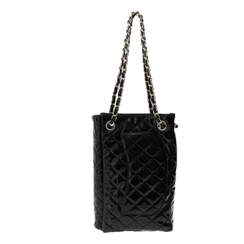 Bolsa-Chanel-Upside-Down-Flap-Preta