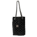 Bolsa-Chanel-Upside-Down-Flap-Preta