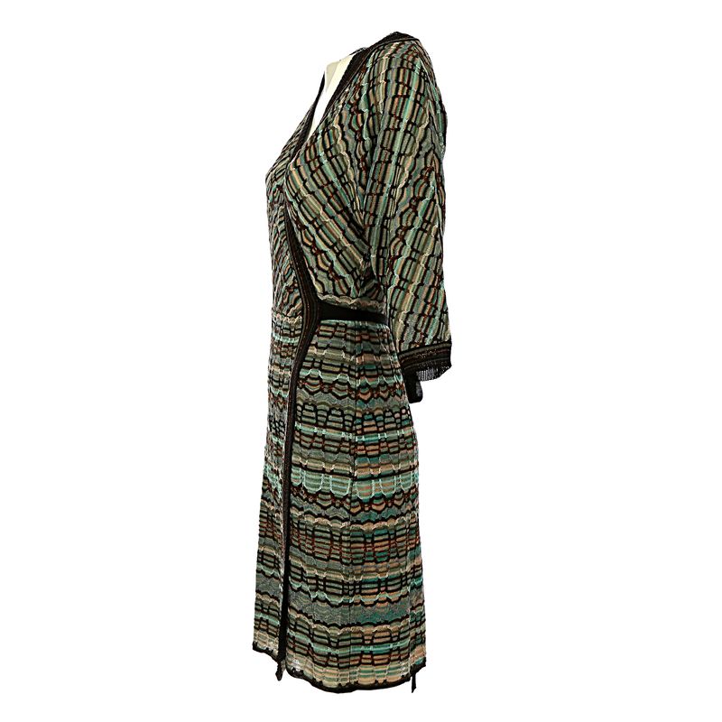 Vestido-Missoni-Trico-Transpassado-