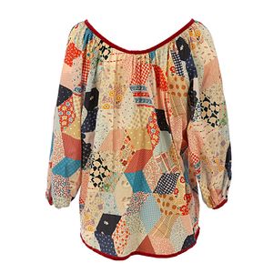 Blusa Framed Algodão Estampado