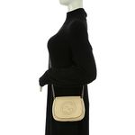 Bolsa-Gucci-Soho-Chain-Flap-Creme-