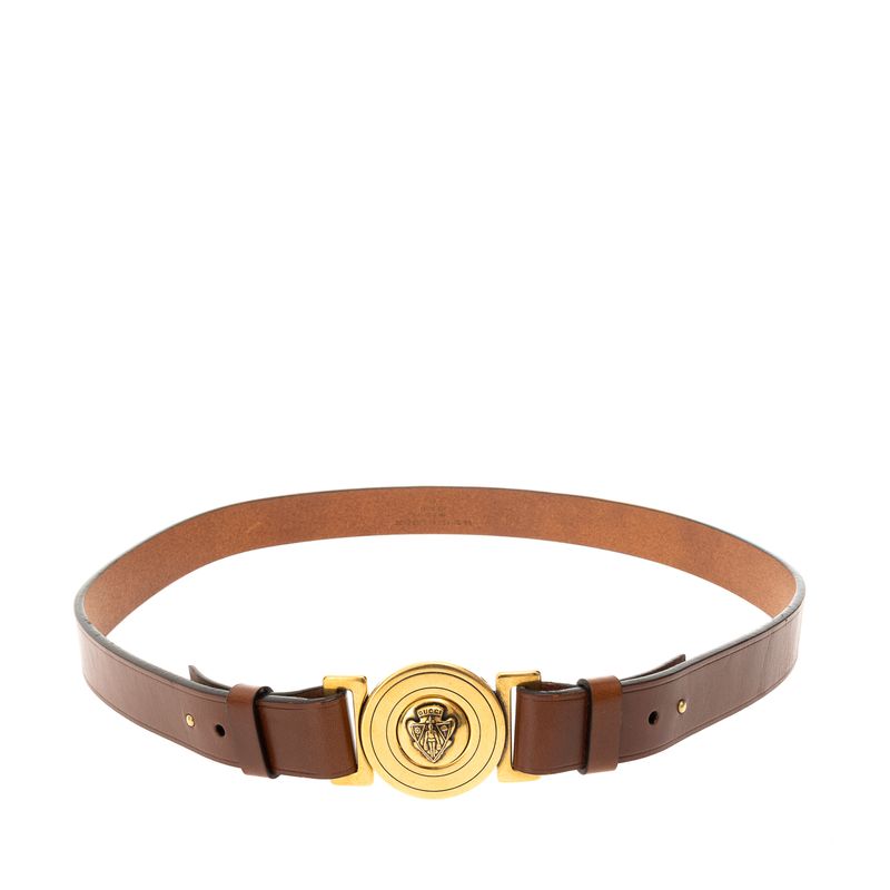 Cinto-Gucci-Couro-Marrom-