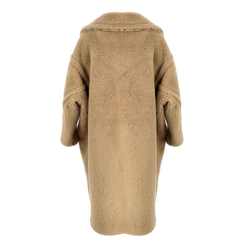 Casaco-Max-Mara-Teddy-Bege-