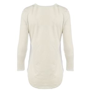 Blusa Chloé Branca e Creme