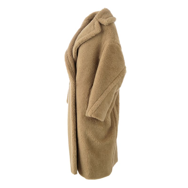 Casaco-Max-Mara-Teddy-Bege-