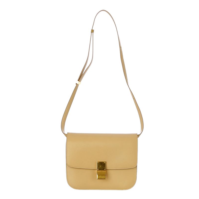 Bolsa-Celine-Classic-Couro-Creme